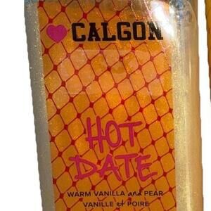 NEW CALGON  HOT DATE  WARM VANILLA and PEAR  6oz